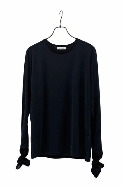 シアーシフォンドッキングカットソー　35585