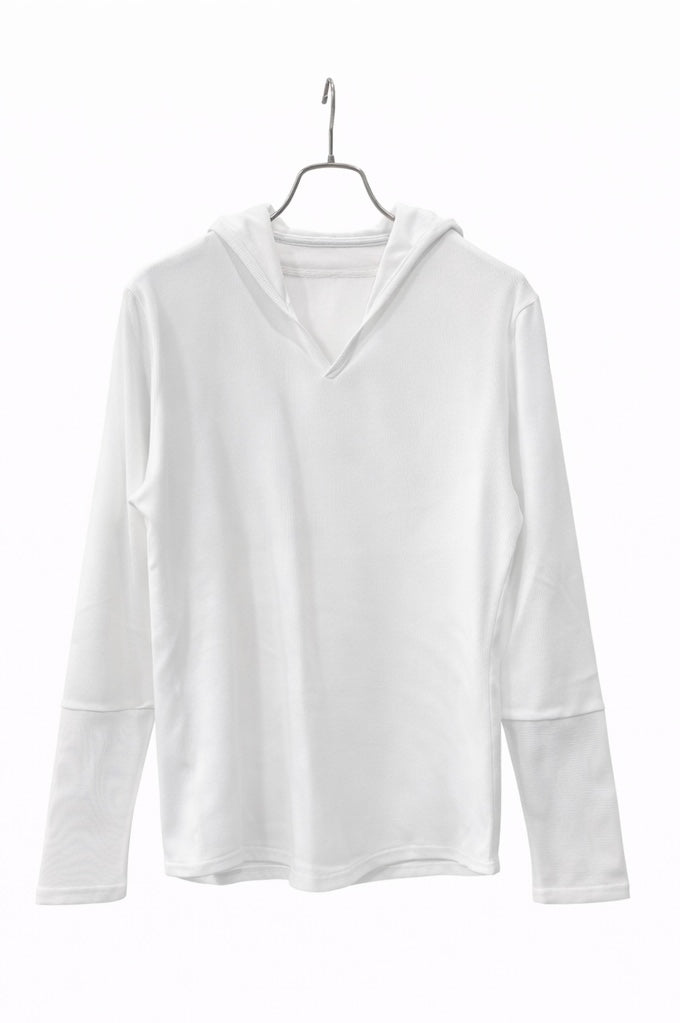 チュール切替フーディーインナー　F3303