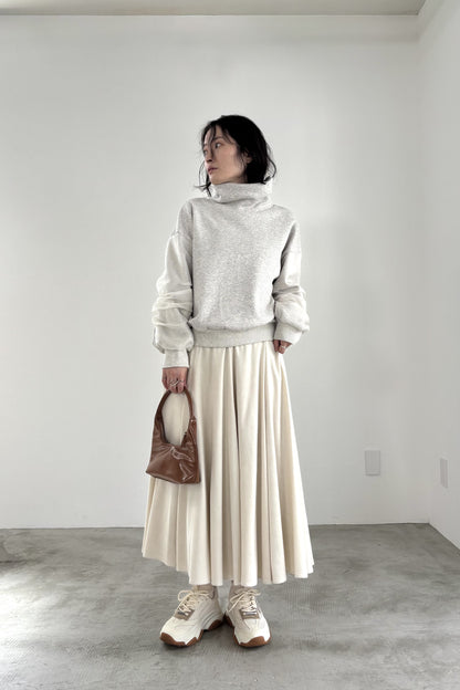 裏起毛オーガンジーアームP/O　35574