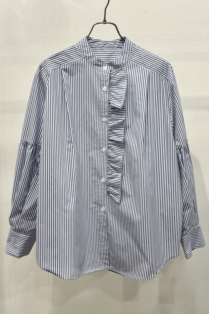 バンドカラーフリルBL　15945