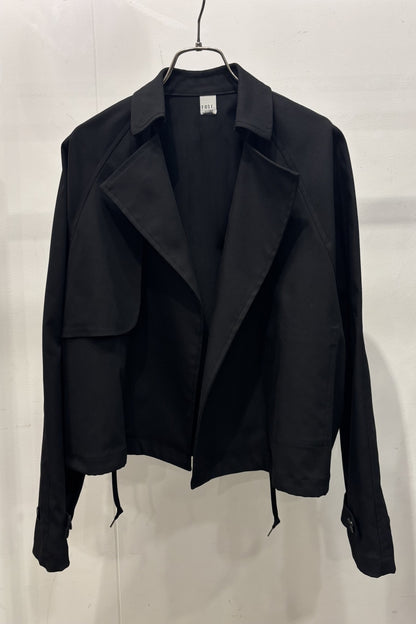 ショート丈トレンチジャケット　F1204