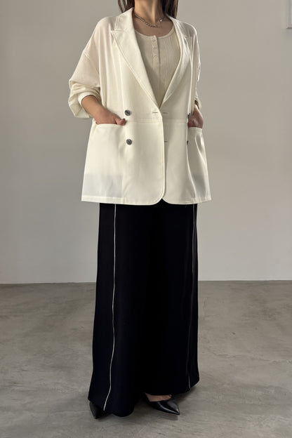 サイドラインスウェットパンツ　F2164