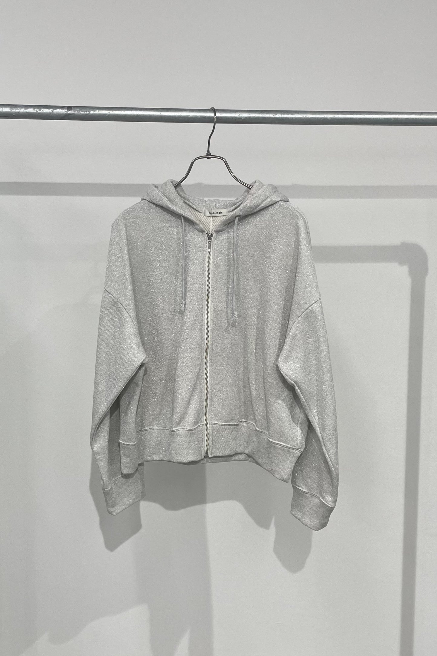 バックティアードラメパーカー　35347