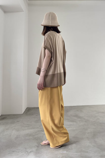 メッシュドッキングポンチョTEE　35506