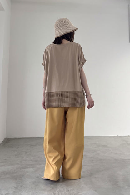 メッシュドッキングポンチョTEE　35506