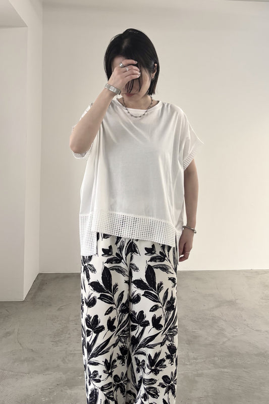 メッシュドッキングポンチョTEE　35506