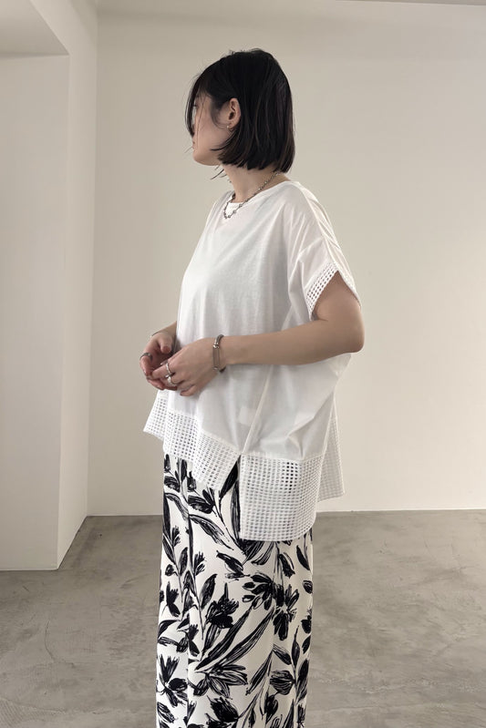 メッシュドッキングポンチョTEE　35506