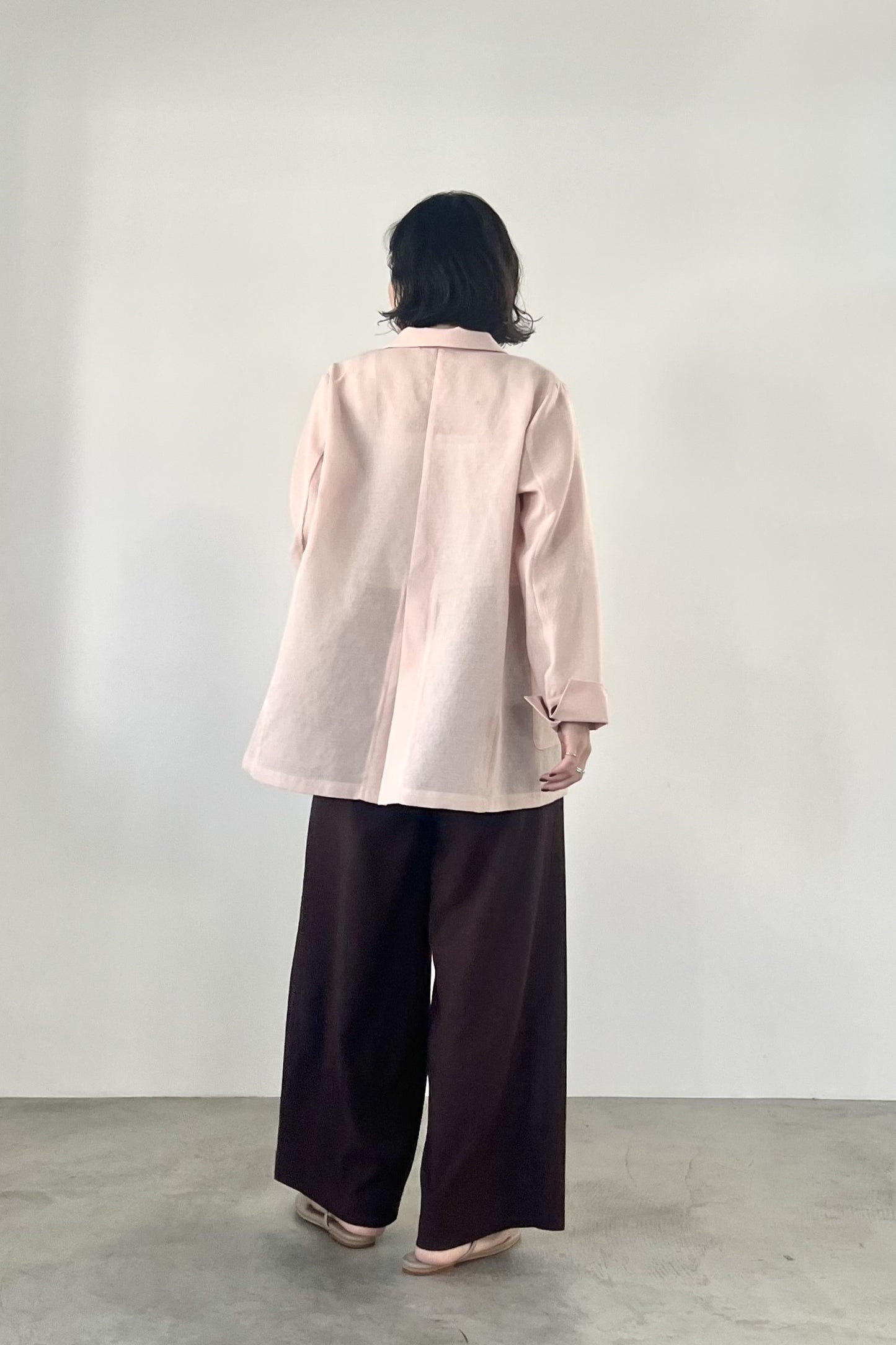 カフス切替シアーテーラードJK　M10012