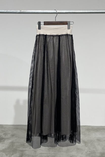 メッシュレーススカート　23037