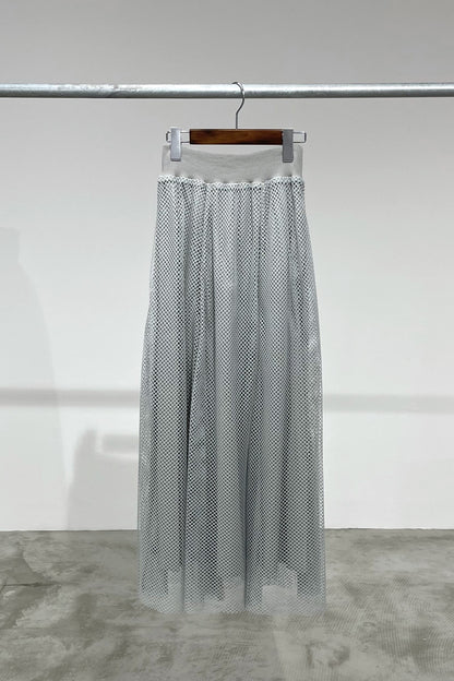 メッシュレーススカート　23037