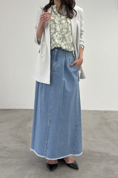 ボタニカルプリントBL 15947