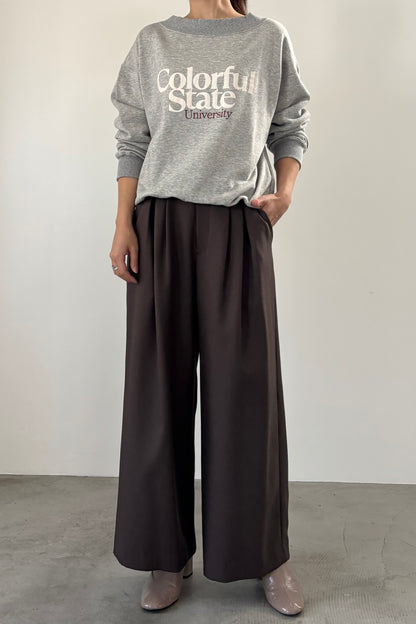 ソフィーツイルタックパンツ　23162