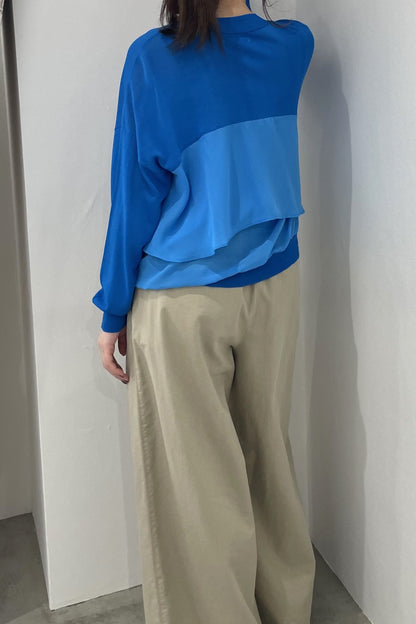 バックティアードカーディガン　35374