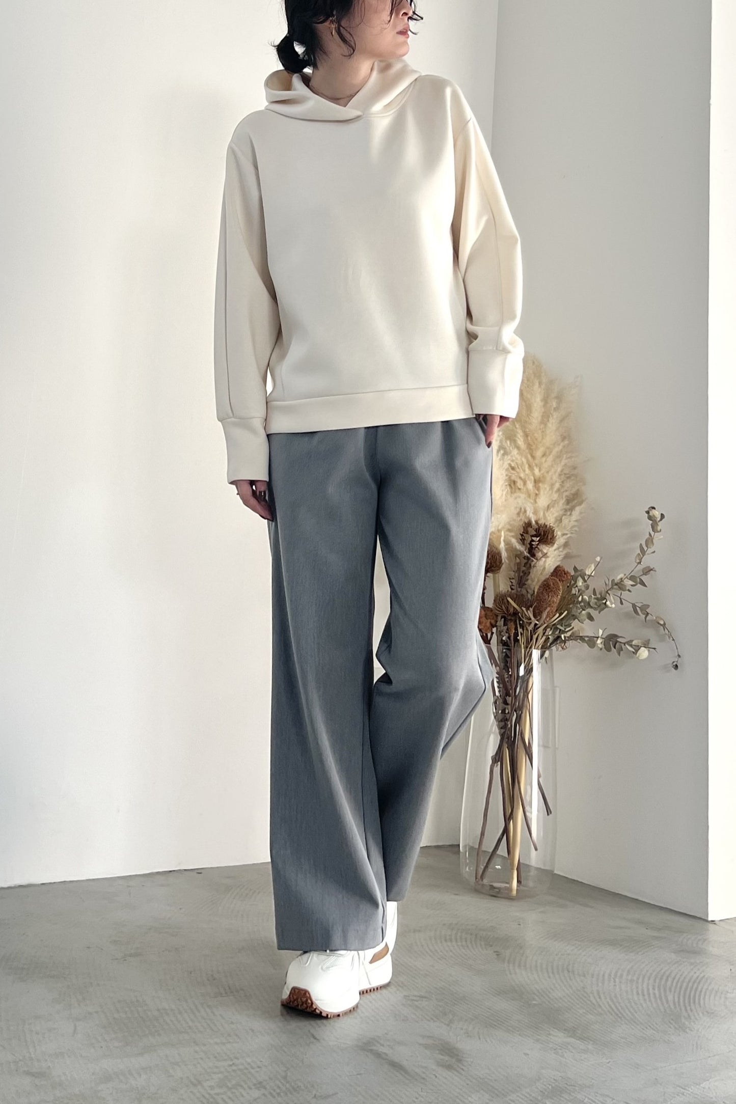 セミフレアストレッチパンツ　M20003