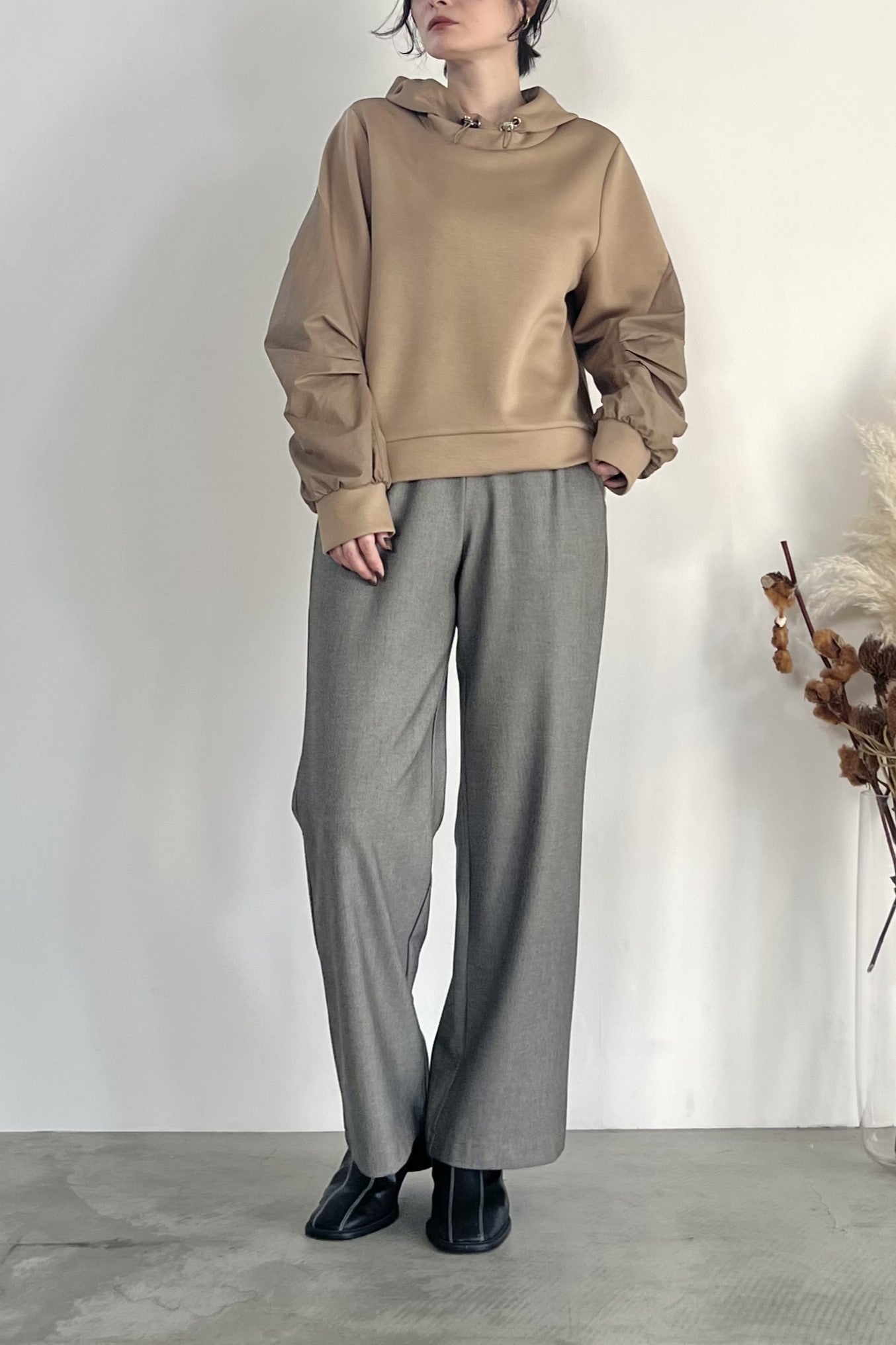 セミフレアストレッチパンツ　M20003