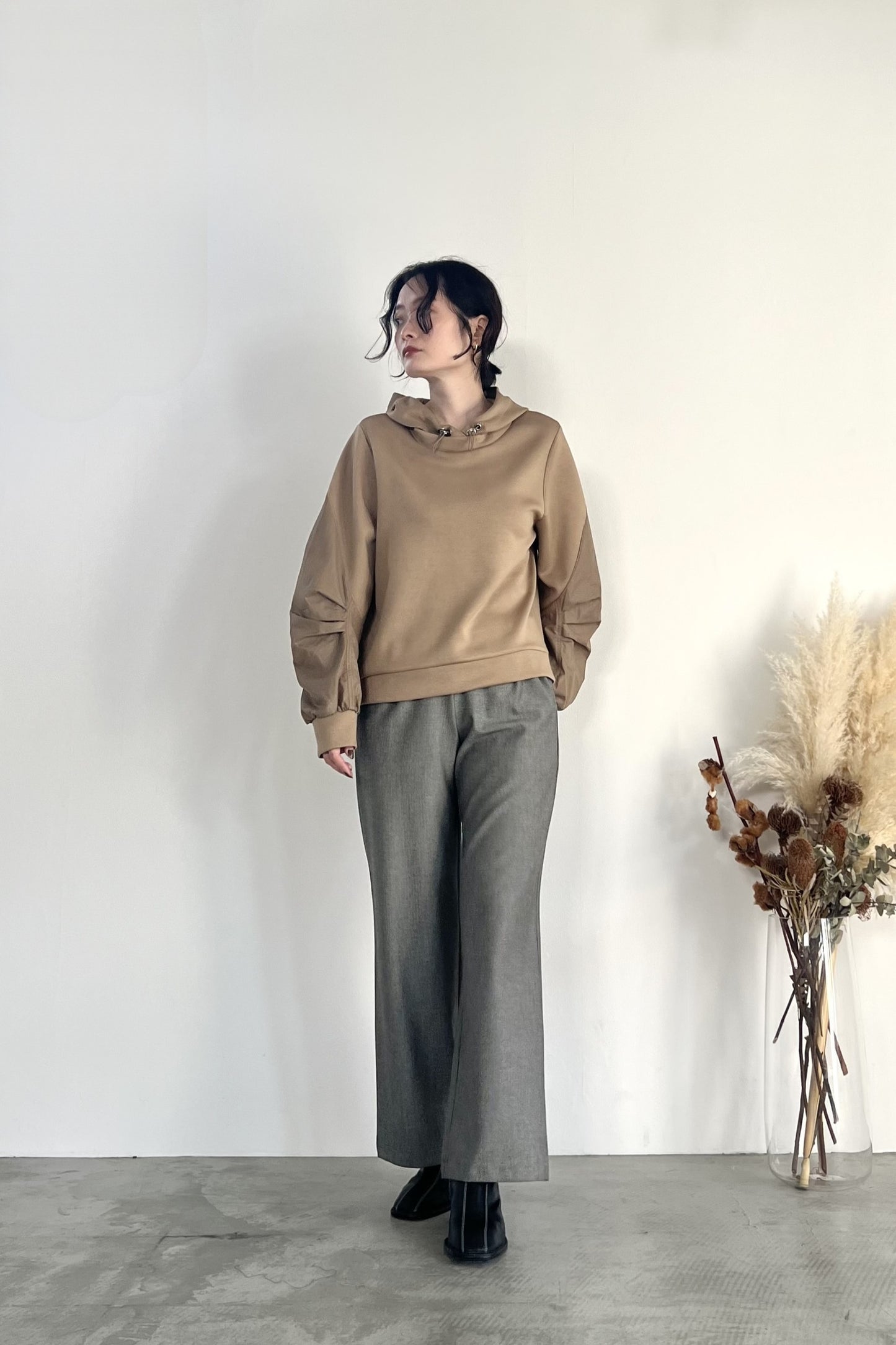 ツイルドッキングダンボールフーディー　M30003