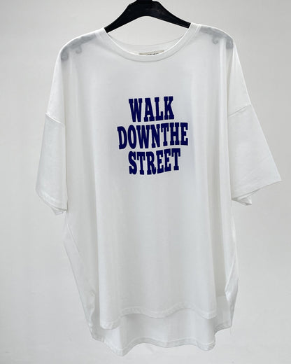 フロッキーロゴプリントTシャツ　35382