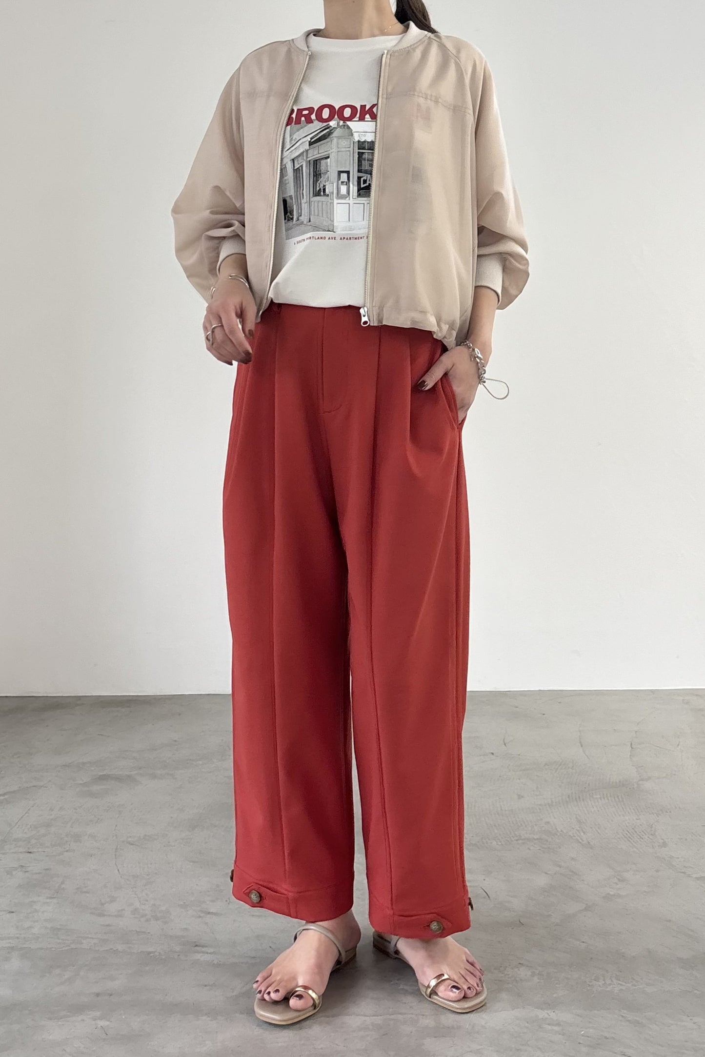 BROOKLYNフォトプリントTEE　35621