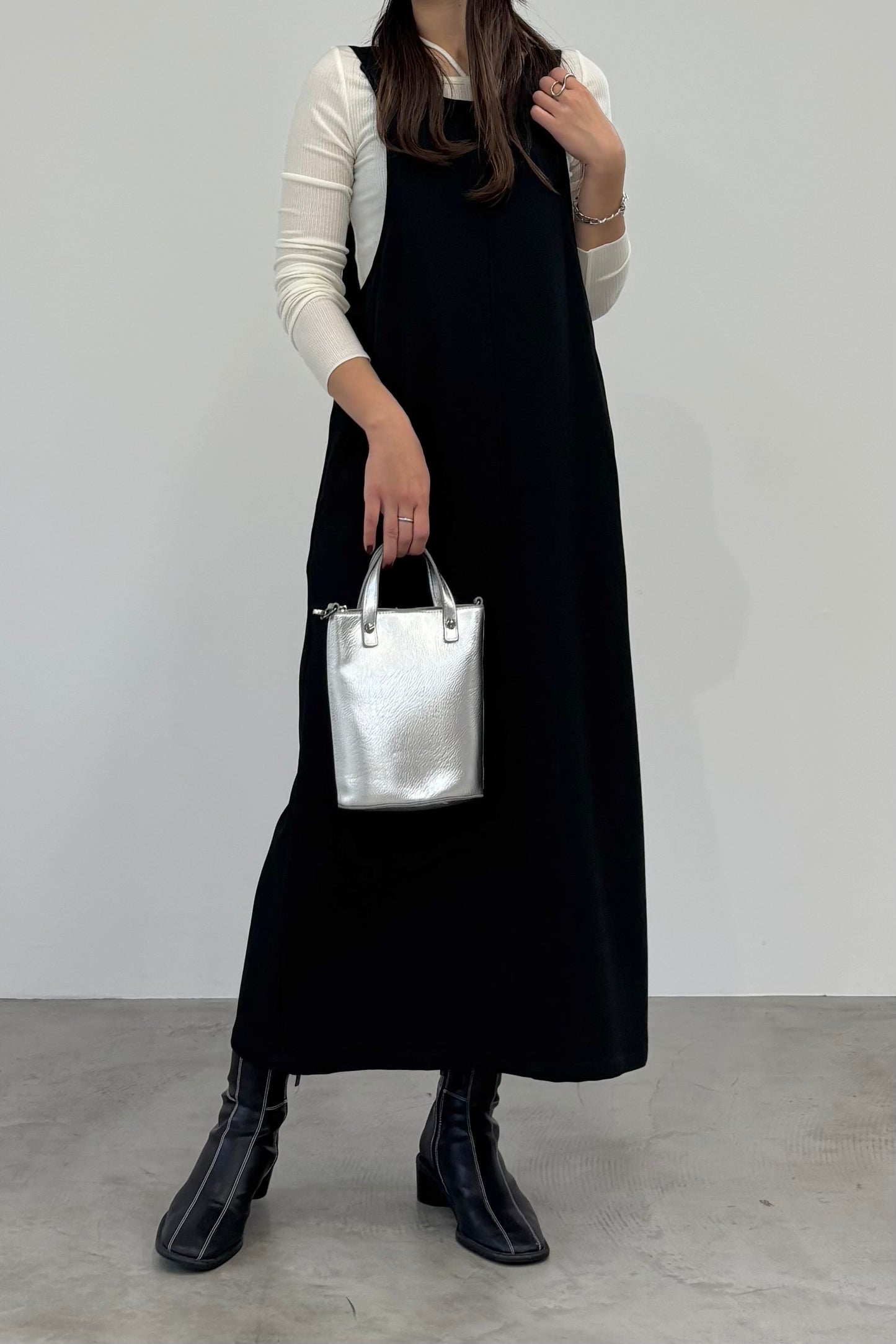 ポリツイードジャンパーSK　15924