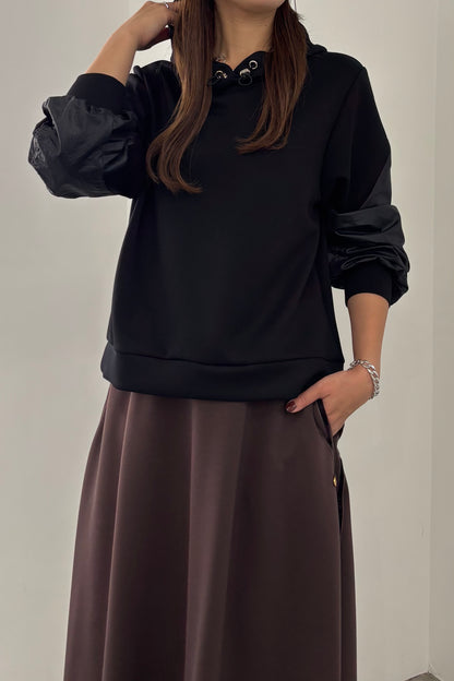 ツイルドッキングダンボールフーディー　M30003