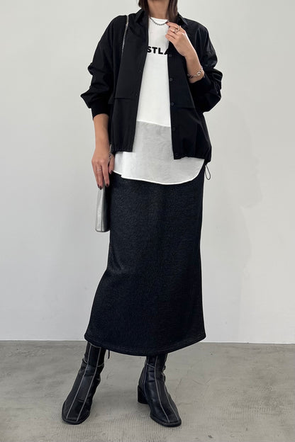 ティアードシャツブルゾン　15921