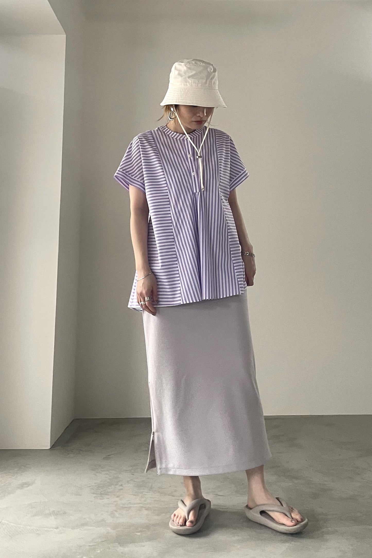 フレアシルエットブラウス 15767