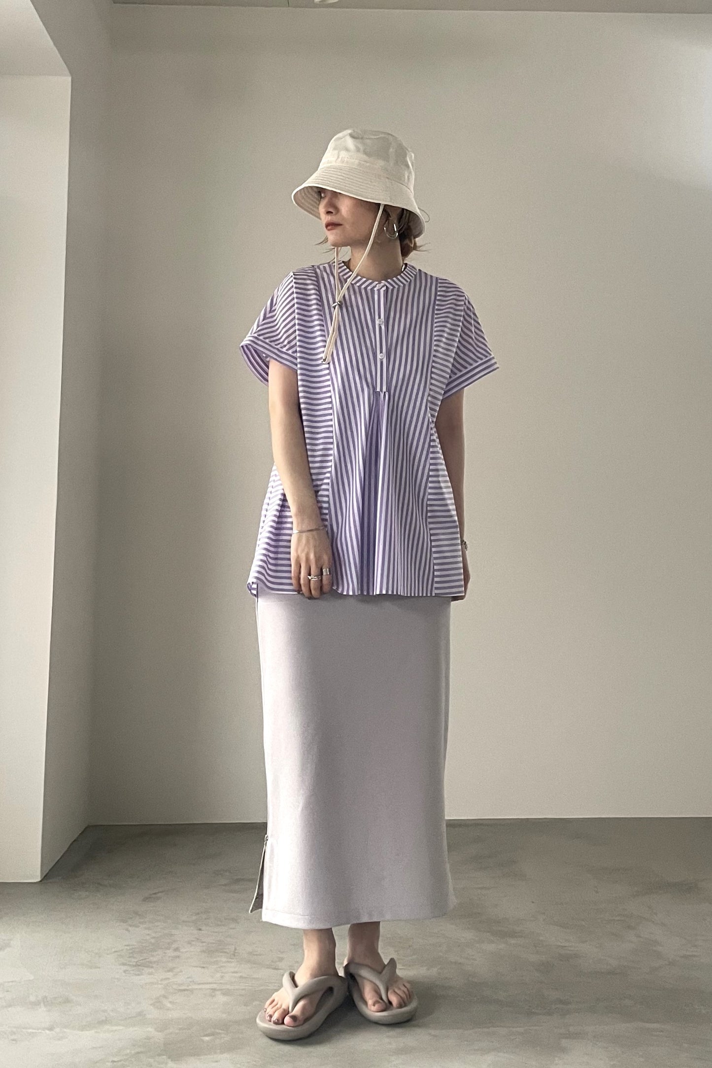 フレアシルエットブラウス 15767