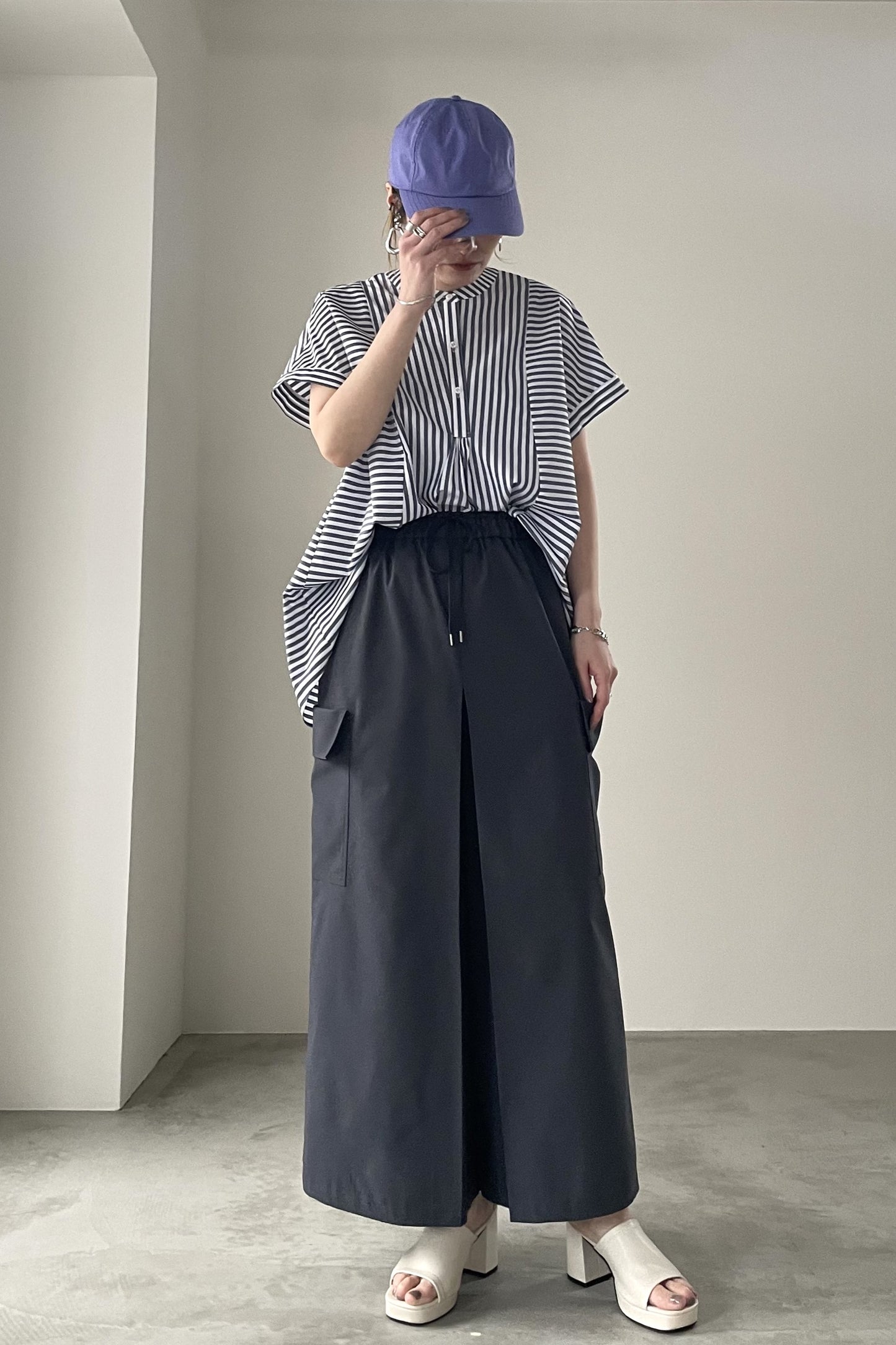 フレアシルエットブラウス 15767