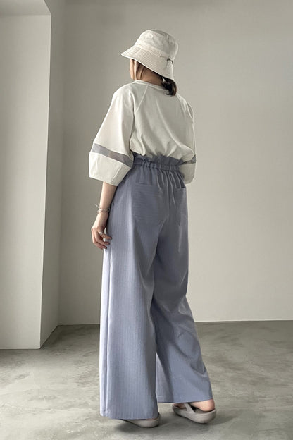 タックスリーブロゴカットソー　35384