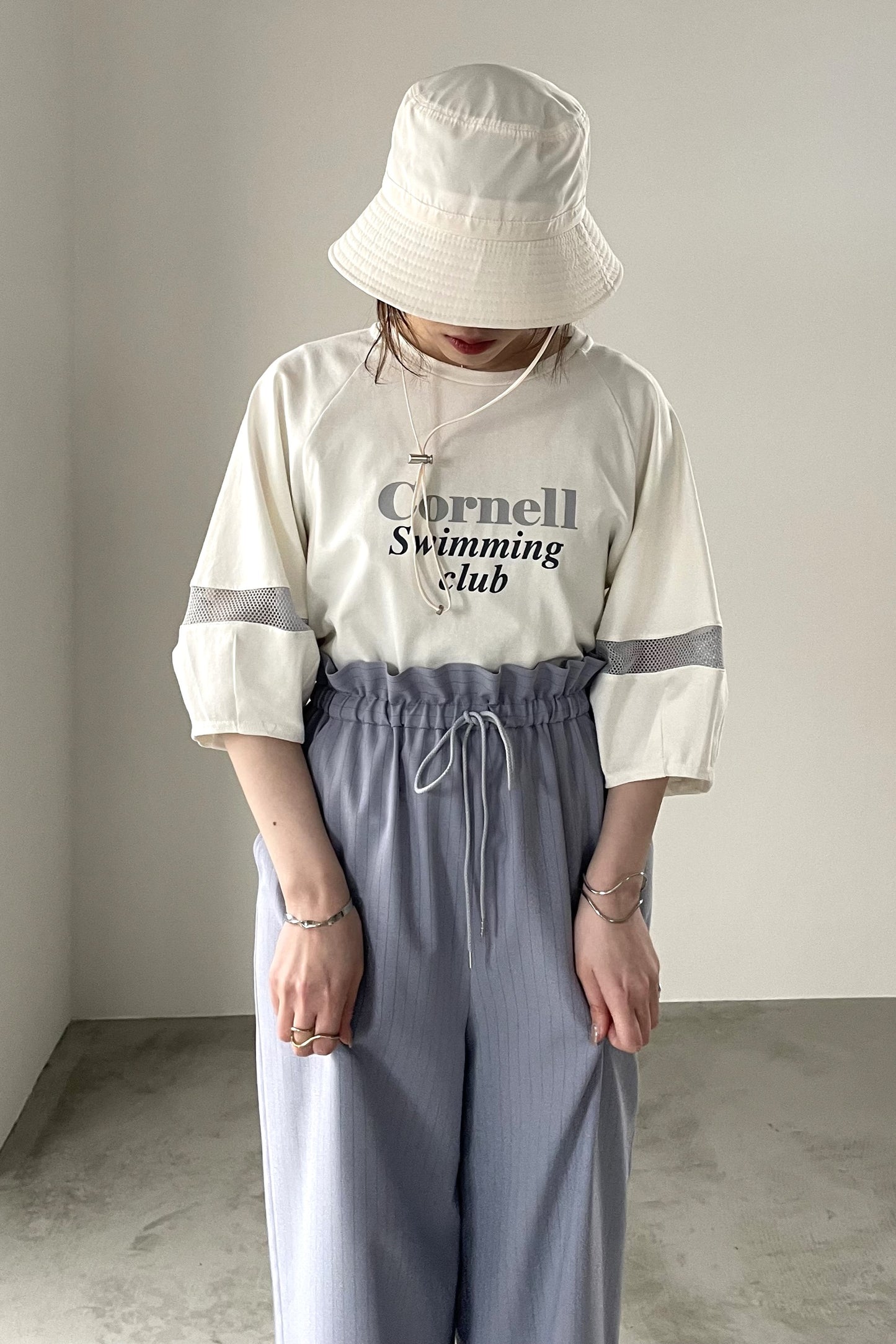 タックスリーブロゴカットソー　35384