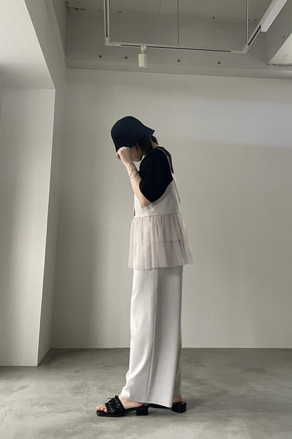 フロッキーロゴプリントTシャツ　35382