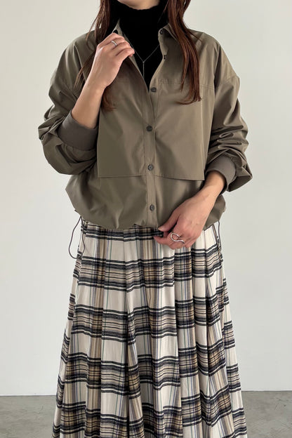 ドットボタンスリーブニット　35552