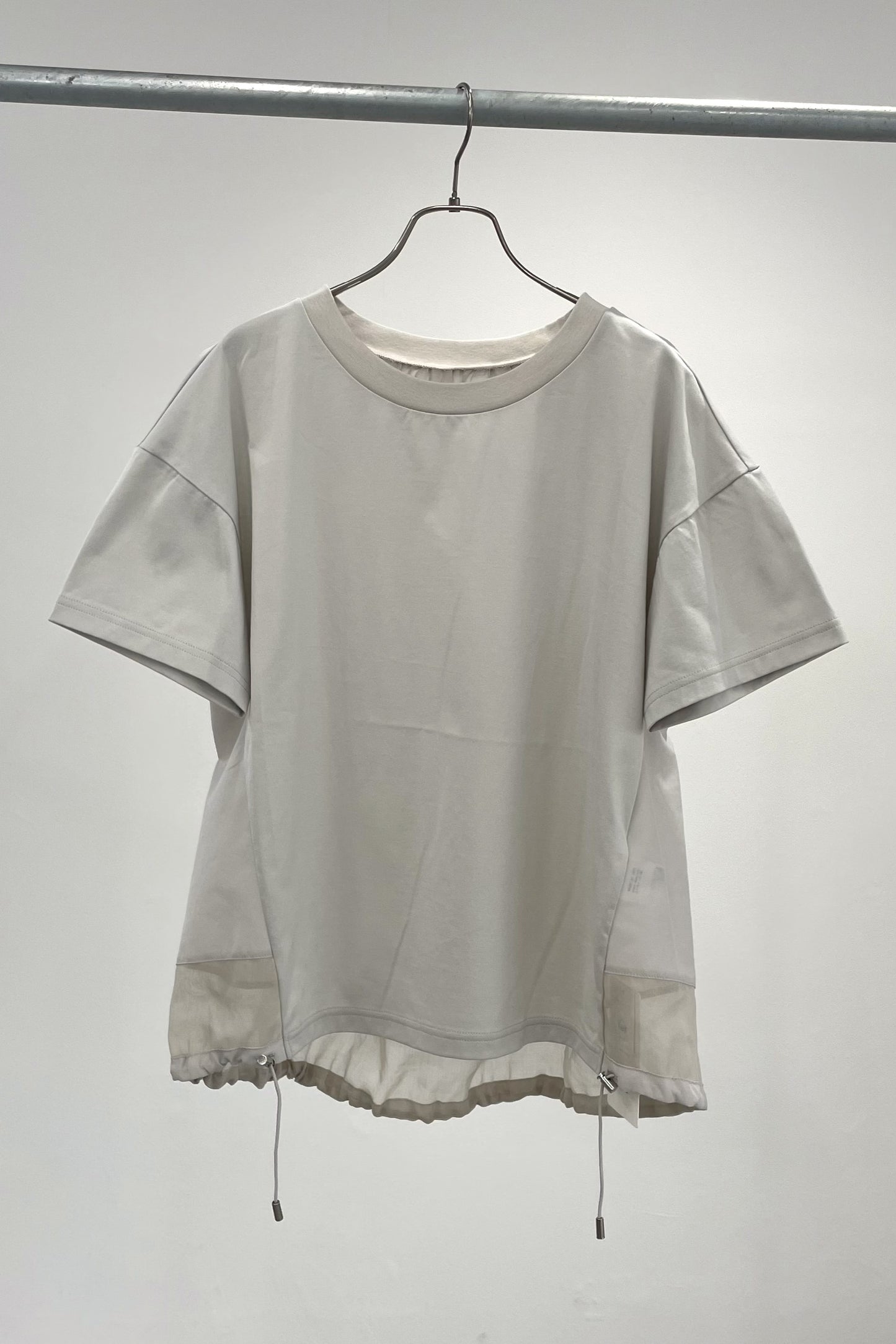 シアー切替ドローコードカットソー　35394