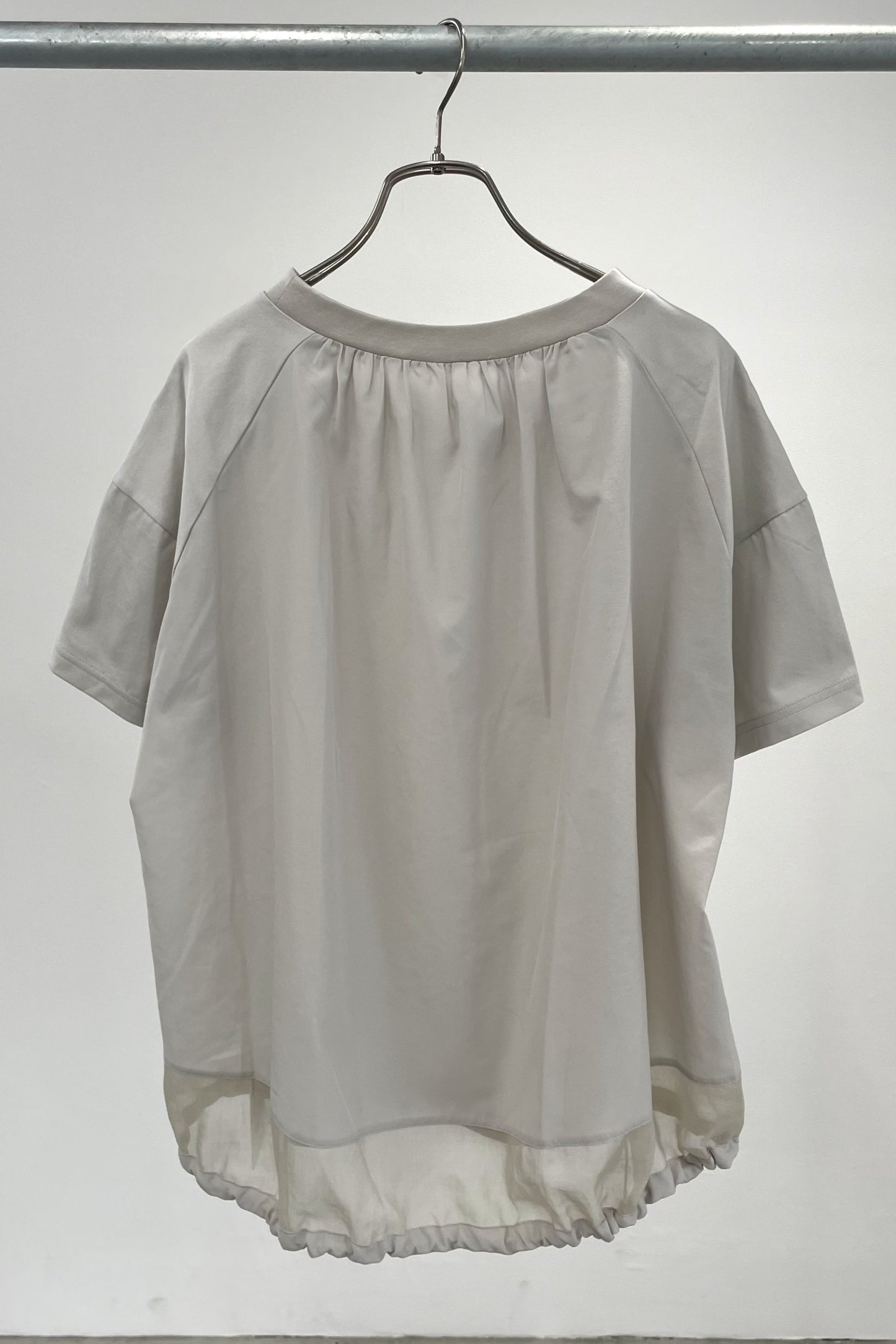 シアー切替ドローコードカットソー　35394