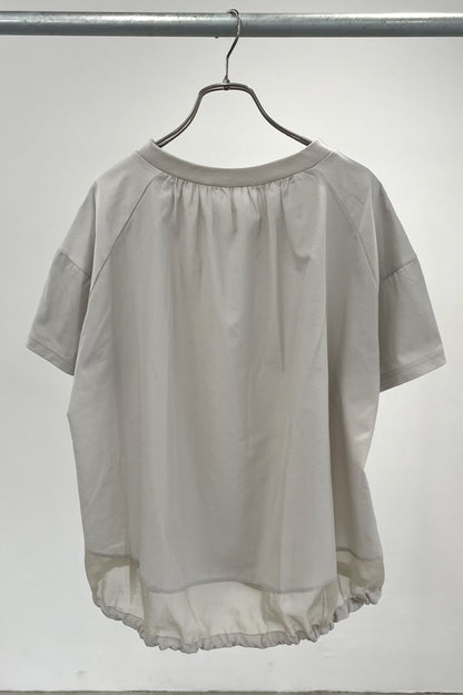 シアー切替ドローコードカットソー　35394