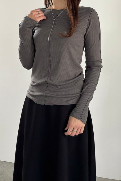 メローステッチL/Sカットソー　35540