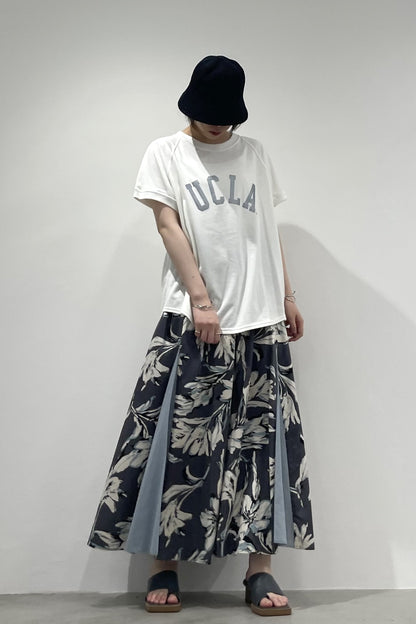 シルバーロゴプリントTシャツ　35408