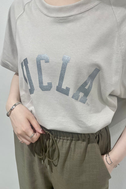 シルバーロゴプリントTシャツ　35408