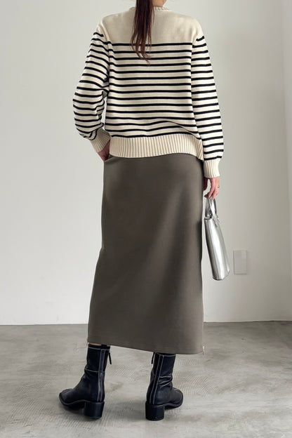 ボーダーニットP/O　35549