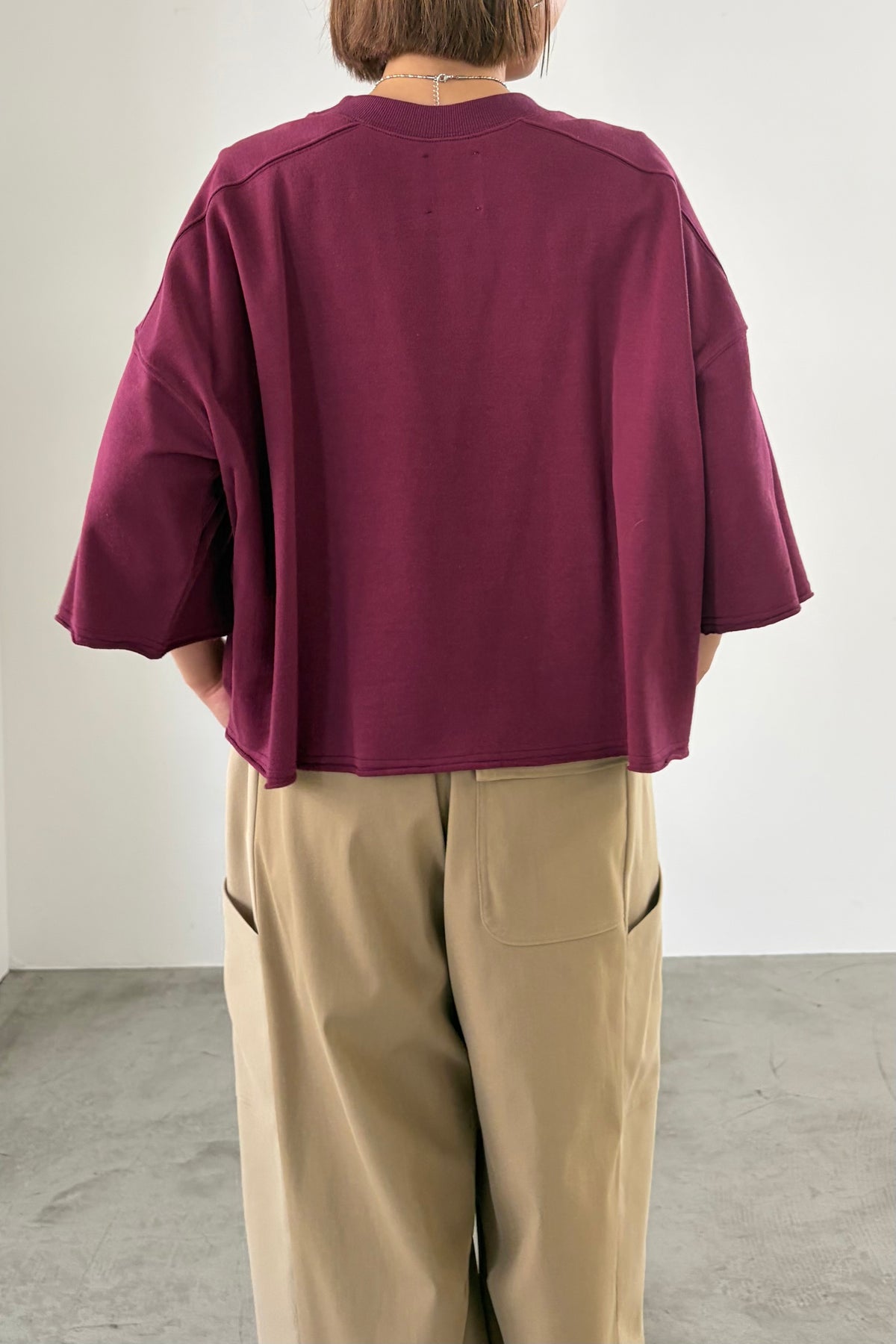FOSI.　カットオフスウェットTシャツ　F3208
