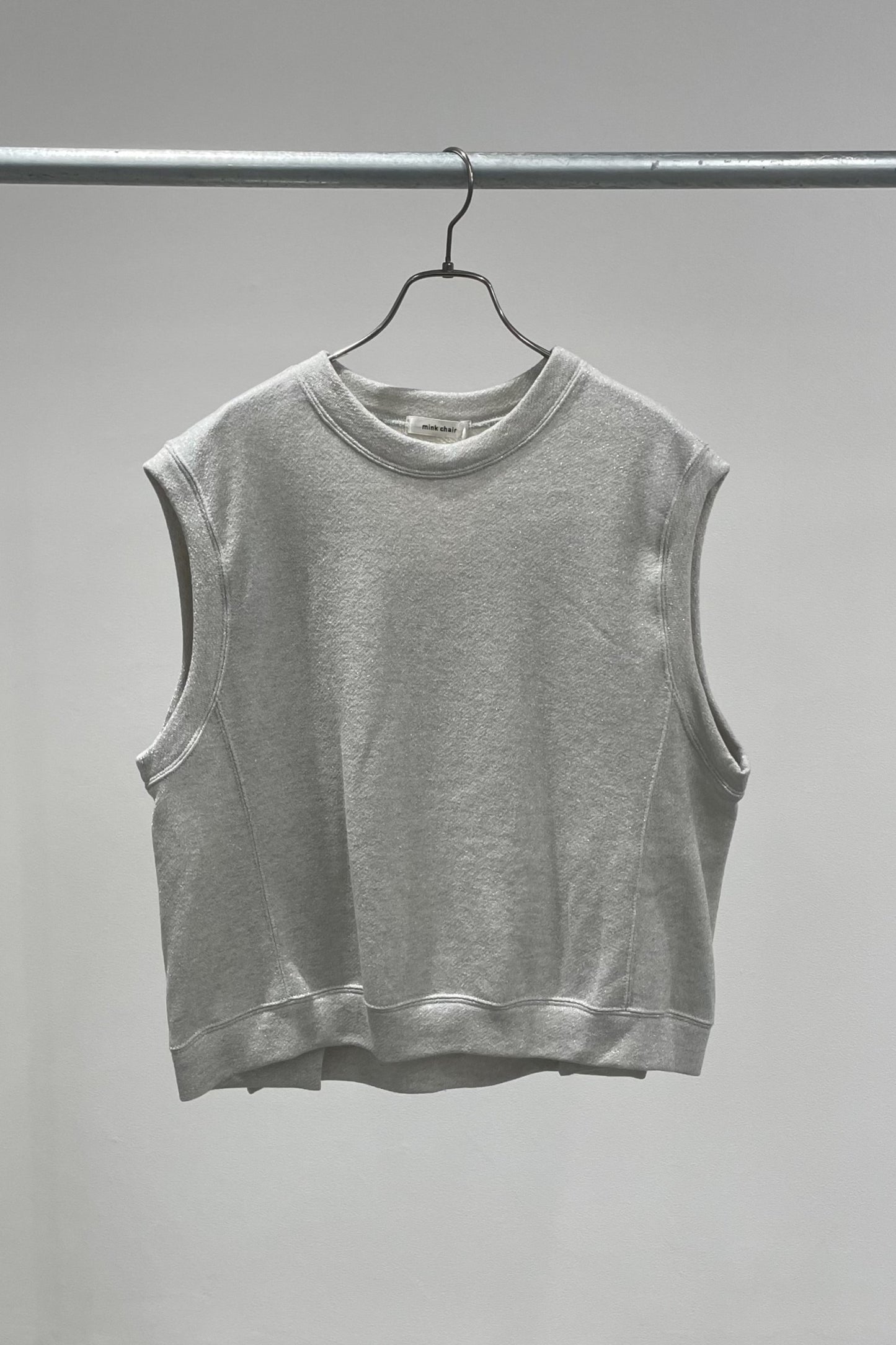 ラメスウェットベスト　35346