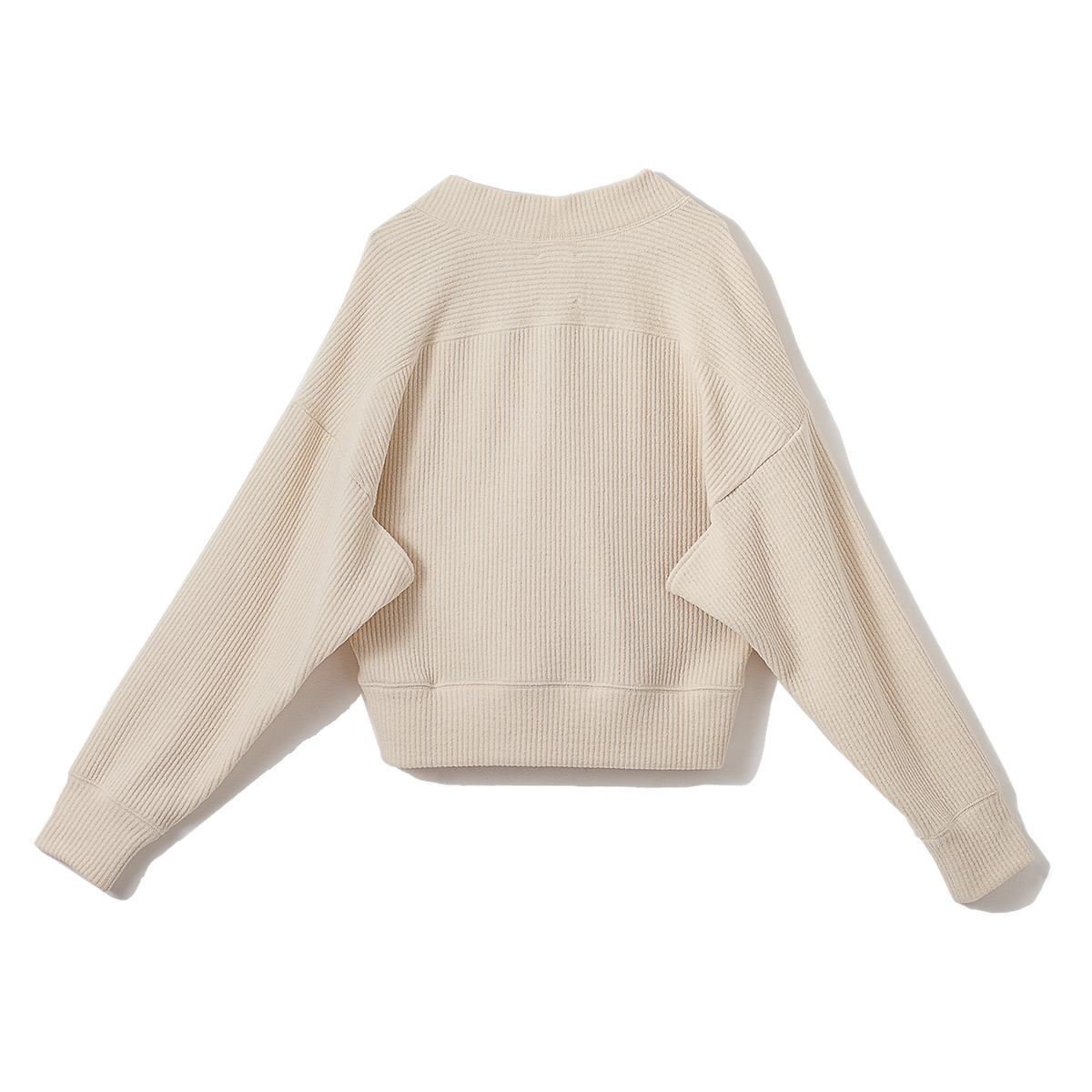 FOSI.　ブークレーラゲットリブカーディガン　F3158